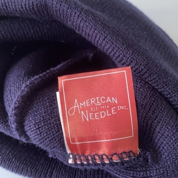 KNIT HAT Navy Blue American Needle Beanie. Can be worn cuff or slouchy NWT
C - Picture 4 of 4